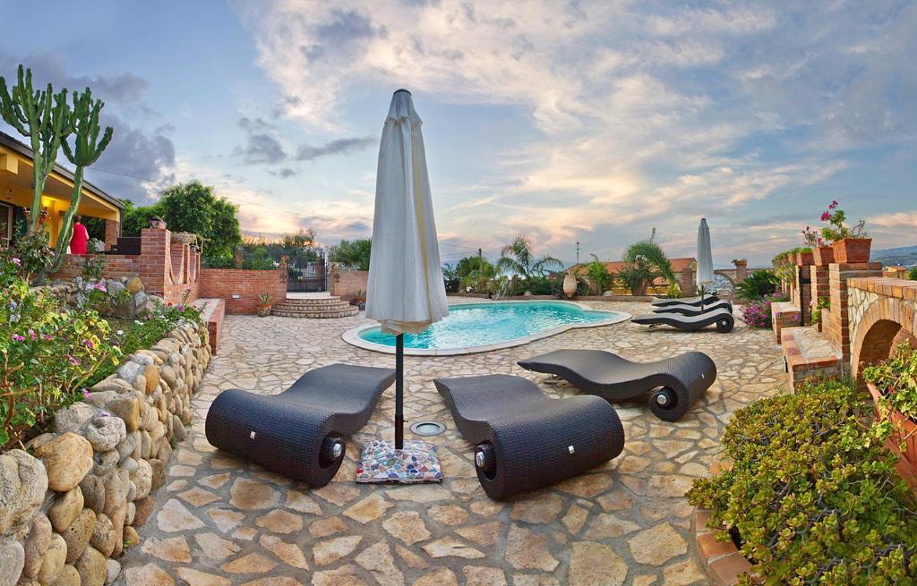 B&B La Collina Felice Pellaro Экстерьер фото